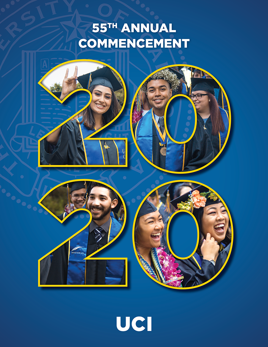 2020 Commencement Program list of grads