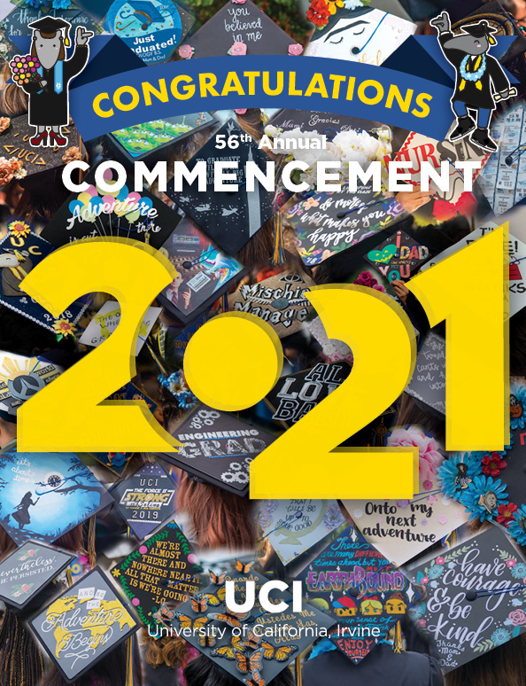2021 Commencement Program list of grads