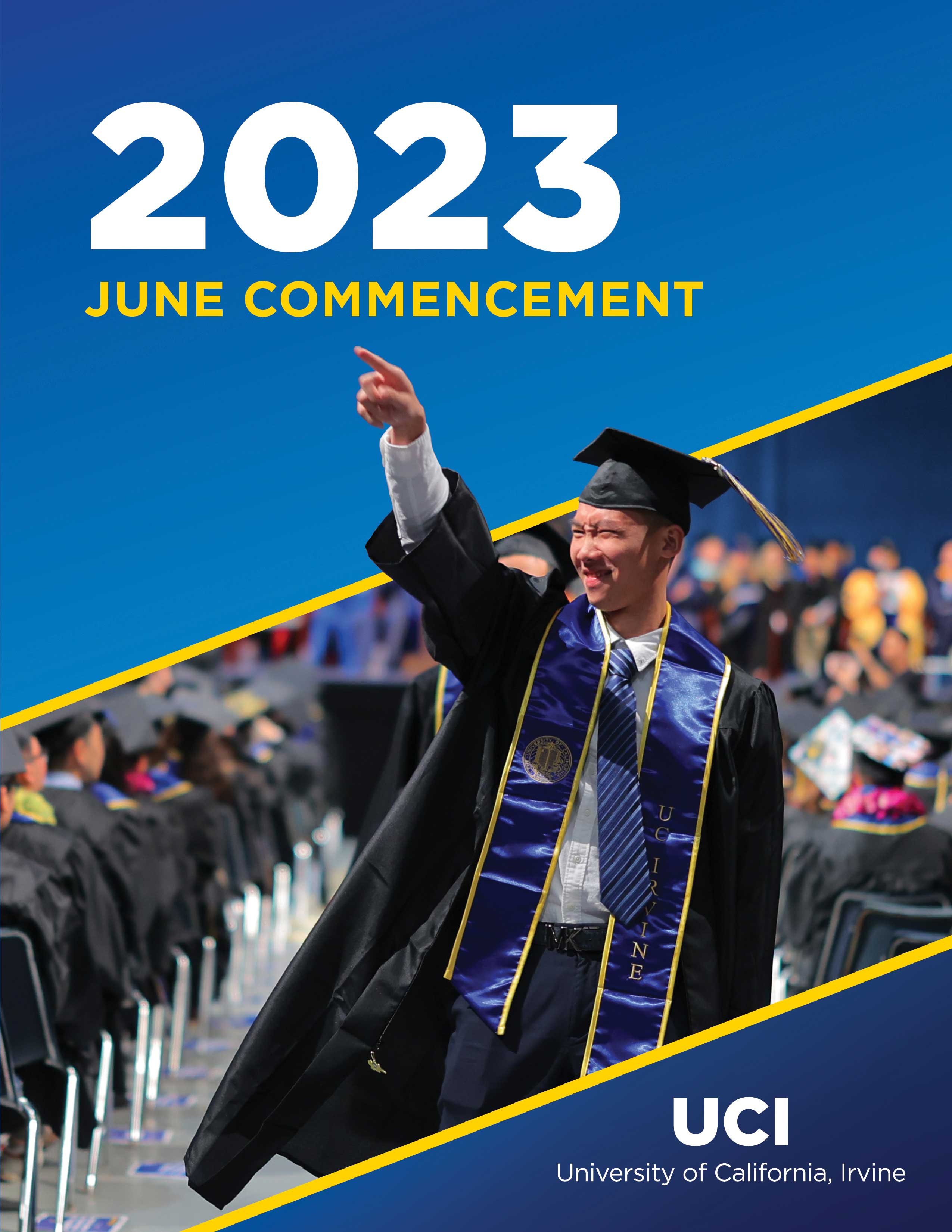 2023 June Commencement Program list of grads cover